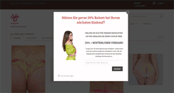 Desktop Screenshot of juju-lingerie.com
